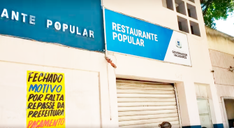 Restaurante Popular é fechado em Governador Valadares