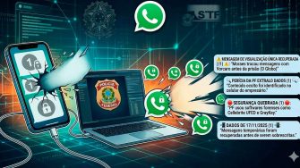 Perícia da PF recupera mensagens de visualização única em investigação